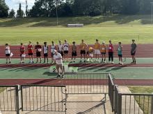 Award cermony for the JB teams 